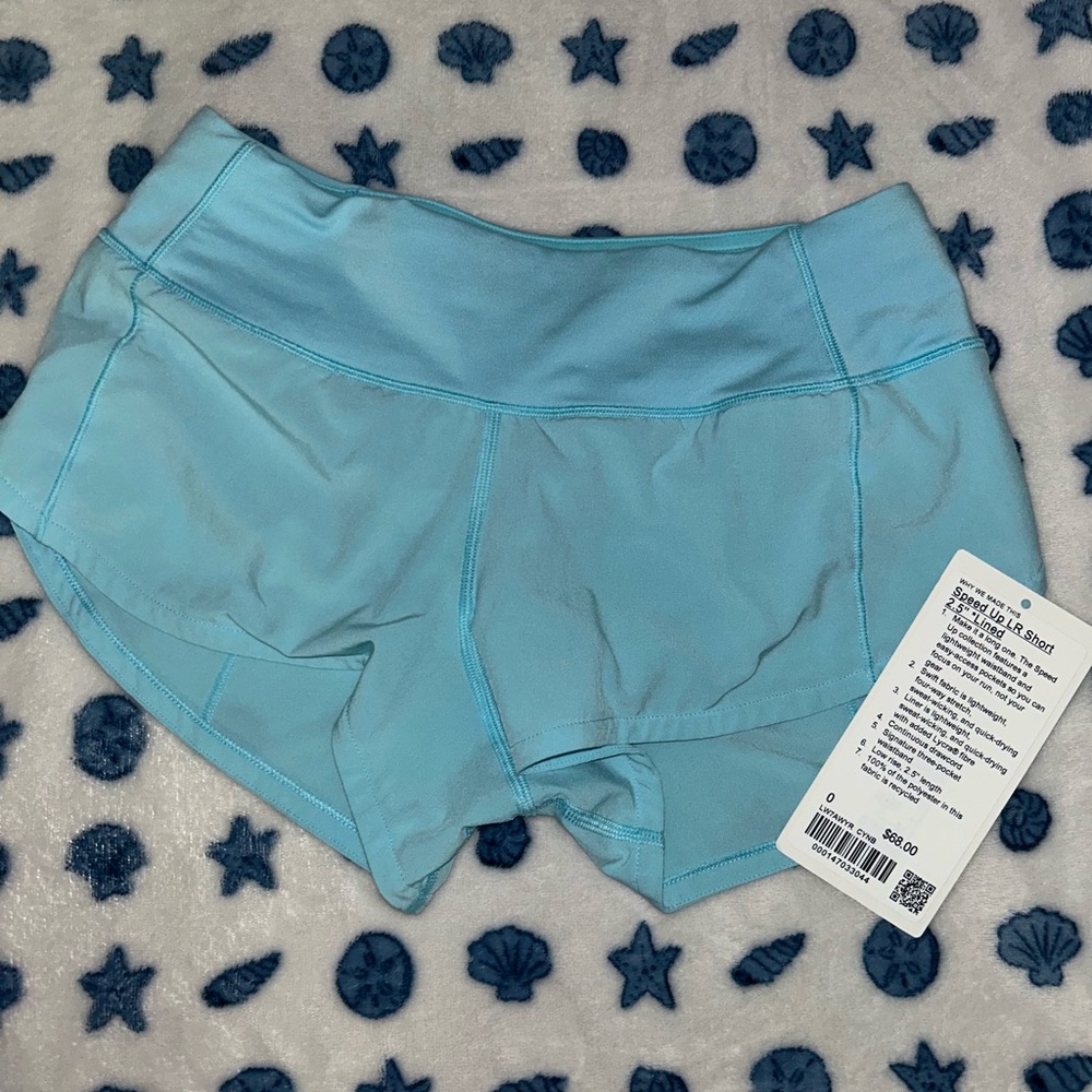 Cyan Blue Lululemon Speed Ups